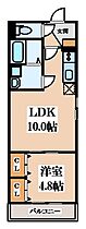 badge tomoi EstIII  ｜ 大阪府東大阪市友井4丁目（賃貸アパート1LDK・1階・35.60㎡） その2