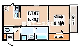 セジュール山本南  ｜ 大阪府八尾市山本町南4丁目（賃貸アパート1LDK・2階・39.77㎡） その2