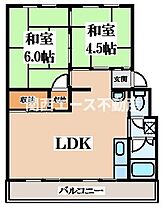 大阪府枚方市牧野北町（賃貸マンション2LDK・4階・45.84㎡） その2