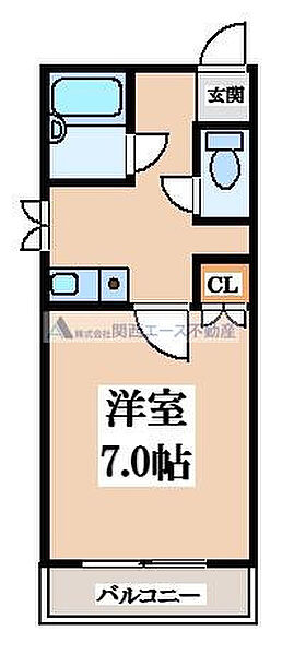 サンライズ小阪 ｜大阪府東大阪市菱屋西5丁目(賃貸マンション1K・5階・20.00㎡)の写真 その2