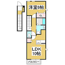 長野県茅野市ちの（賃貸アパート1LDK・2階・42.37㎡） その2