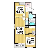 コンフォーティア茅野本町西　B棟  ｜ 長野県茅野市本町西（賃貸アパート2LDK・3階・56.62㎡） その2