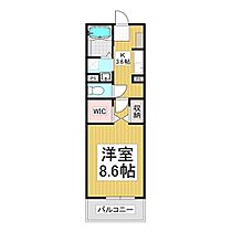 コンフォーティア茅野本町西　Ａ棟  ｜ 長野県茅野市本町西（賃貸アパート1K・1階・30.43㎡） その2