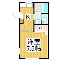 ディアス21  ｜ 長野県諏訪市大手1丁目（賃貸アパート1K・1階・24.71㎡） その2