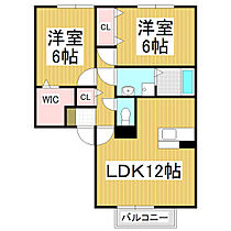 ビラ豆田  ｜ 長野県諏訪市大字中洲（賃貸アパート2LDK・1階・57.24㎡） その2