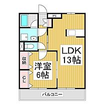 レイクルミエール  ｜ 長野県諏訪郡下諏訪町北高木（賃貸マンション1LDK・1階・50.16㎡） その2