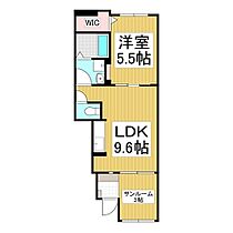 そらいろ  ｜ 長野県茅野市宮川（賃貸アパート1LDK・1階・40.11㎡） その2