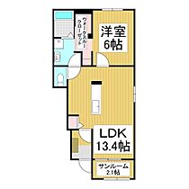 イリーデ  ｜ 長野県岡谷市長地鎮2丁目（賃貸アパート1LDK・1階・50.53㎡） その2