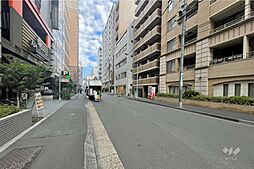 敷地南東側の前面道路
