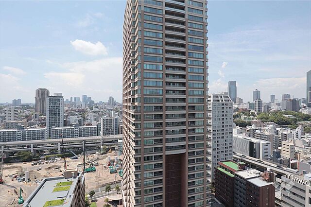 バルコニー シティタワー麻布十番 21階/-