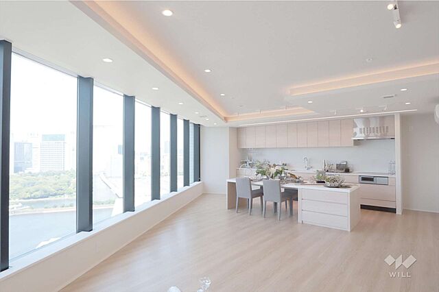 リビング/ダイニング 勝どきザタワー 26階/-