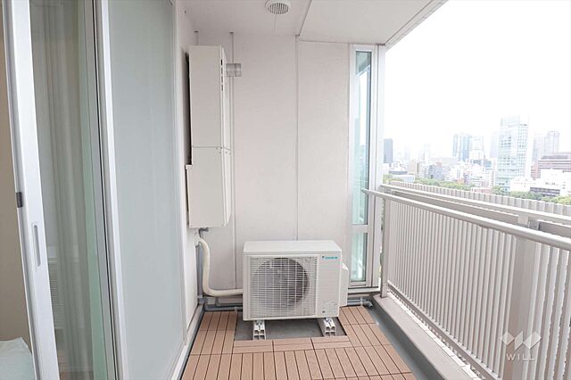 バルコニー パークタワー芝公園 15階/-