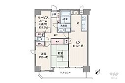 間取図画像 2SLDK