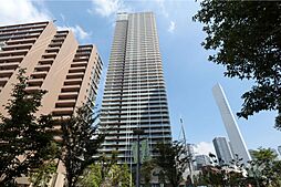 晴海フラッグサンビレッジT棟外観写真(南東側から)