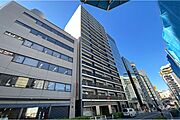 ザパークハウス渋谷美竹の外観（北東側から）