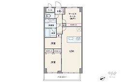 メゾンドール明石 3LDKの間取図画像