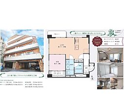 第17宮庭マンション 1LDKの間取図画像