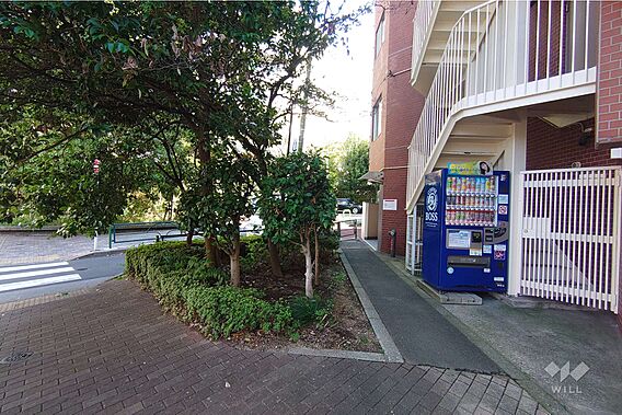 敷地北東側の前...