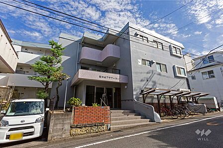 西小山フラワーハイツの外観(北西側から)
