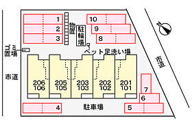 ＴＯＭＹ・Ｋ 106 ｜ 岐阜県各務原市鵜沼宝積寺町２丁目（賃貸アパート1LDK・1階・50.14㎡） その7