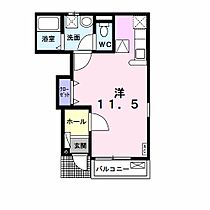 ロジュマン2 102 ｜ 岐阜県大垣市内原２丁目（賃貸アパート1R・1階・30.33㎡） その2