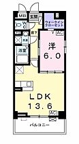 アリビオI 403 ｜ 岐阜県岐阜市茜部大川２丁目（賃貸マンション1LDK・4階・46.11㎡） その2