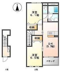 アヴェニール　エムズ 2階