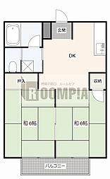 二宮ハイツB棟 2階