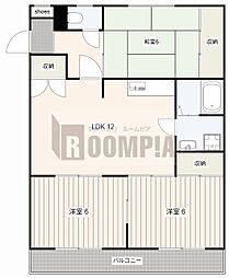 MaisonBlanche 3LDKの間取図画像