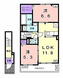 エステート川島III 2階