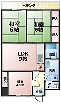 延命寺マンション 503 ｜ 福岡県大牟田市片平町82-1（賃貸マンション3LDK・5階・68.51㎡） その2