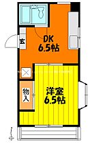 栗山ビルヤマキマンション 403 ｜ 埼玉県草加市氷川町（賃貸マンション1DK・4階・26.44㎡） その2