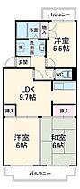 TOWAハイネス 105 ｜ 埼玉県草加市稲荷４丁目（賃貸マンション3LDK・1階・57.50㎡） その2