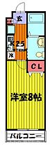 サンモール・K 103 ｜ 埼玉県草加市住吉２丁目（賃貸アパート1K・1階・25.31㎡） その2