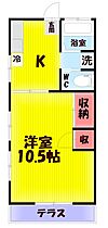 横山第2ハイツ 8 ｜ 埼玉県草加市金明町（賃貸アパート1K・1階・29.52㎡） その2