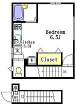 CASA ALTA  ｜ 埼玉県草加市吉町１丁目（賃貸アパート1R・2階・27.53㎡） その2