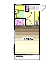 花栗INN 203 ｜ 埼玉県草加市花栗４丁目（賃貸アパート1K・2階・19.83㎡） その2