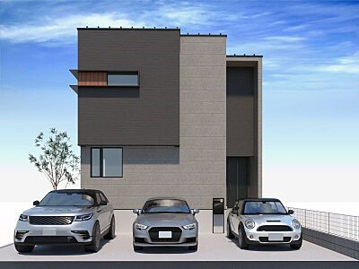 外観：自分らしいお家を建てませんか。ワンランク上の住み心地をテーマに、お客様のご希望を叶えます。