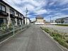 外観：北側公道幅員約4.3ｍ、間口約9.5ｍ。