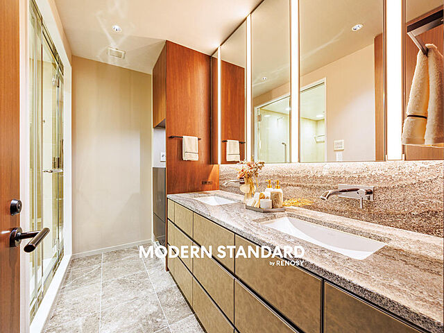 洗面 クレストプライムタワー芝 35階/3510