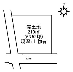 徳島市国府町日開　売土地の土地画像