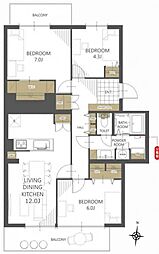 物件画像 千里緑丘住宅壱七号棟