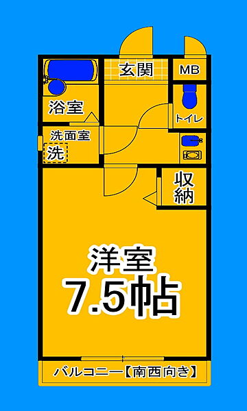 大阪府堺市堺区浅香山町3丁(賃貸マンション1K・1階・27.22㎡)の写真 その2