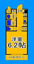 大阪府堺市北区北長尾町1丁（賃貸マンション1K・7階・21.07㎡） その2