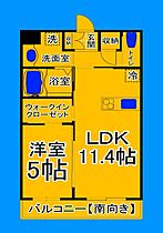 大阪府堺市北区北花田町4丁（賃貸マンション1LDK・1階・42.00㎡） その2