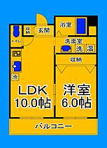 大阪府堺市堺区北瓦町1丁（賃貸マンション1LDK・7階・35.66㎡） その2