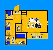 大阪府堺市北区北花田町3丁（賃貸アパート1K・3階・27.04㎡） その2