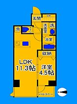 大阪府堺市北区北花田町3丁（賃貸マンション1LDK・8階・37.00㎡） その2