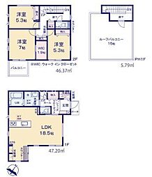 物件画像 相模原市中央区上溝　新築2棟　2号棟