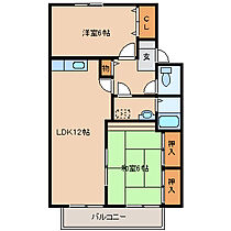 メルベーユ津福C棟 107 ｜ 福岡県久留米市津福本町2235-1（賃貸アパート2LDK・1階・60.00㎡） その2